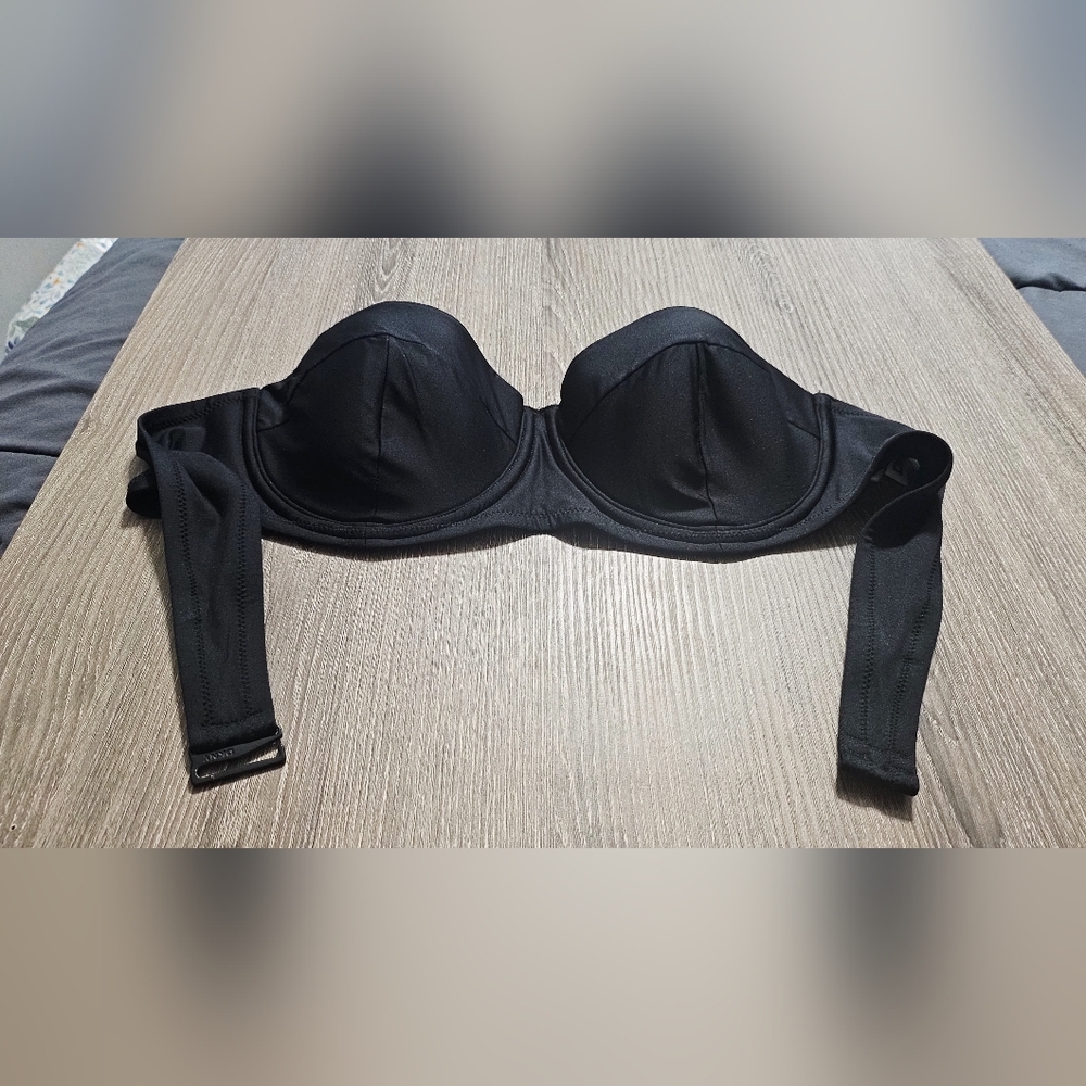 Womens DKNY underwire push up convertible bra size LG